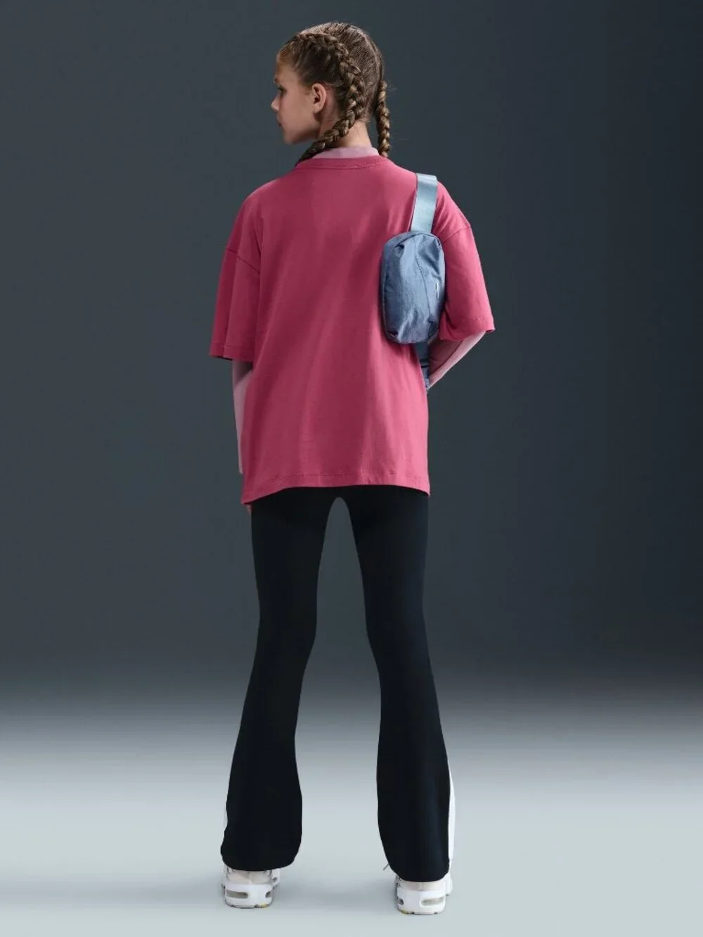 Nike Girls' Sportswear Mystical Boy Tee - Color: Sweet Beet